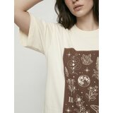 Sinsay Pamučna majica s printom | shoptok.hr