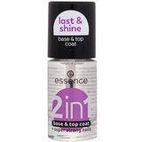 Essence 2In1 Base & Top Coat nadlak in podlak za nohte 2v1 8 ml Cene