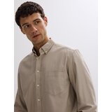 Reserved Pamučna regular fit košulja - bež | shoptok.hr