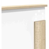  Uzglavlje s uzglavljem Sonoma hrast 120 cm Konstruirano drvo | shoptok.hr