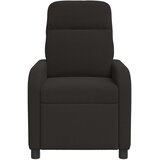  Fotelja s nagibom Crna Bouclé | shoptok.hr