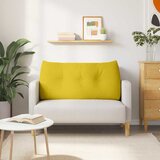  Jastuk za leđa Žuta 100 x 24 x 50 cm Baršun | shoptok.hr