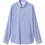 MANGO MAN Srajca modra / bela | Shoptok.si