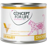 Concept for Life Veterinary Diet Urinary piščanec - 6 x 200 g | shoptok.hr