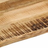 Stolna ploča sa živi rub 90x60x3,8 cm masivno grubo drvo manga | shoptok.hr