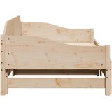  Dnevni krevet na razvlačenje 90 x 190 cm od masivne borovine | Eponuda.com