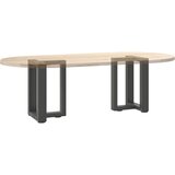  Noge za klub stolić T-oblika 2 kom antracit 28x25x(42-43) cm čelik | shoptok.hr