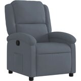 Maison Chic Naslanjač - Relax naslanjač temno siv žamet, (22042163) | Shoptok.si