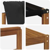  Set vanjskih sofa 8 kom. Prirodna i crna | shoptok.hr