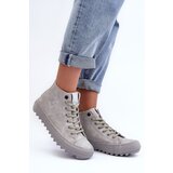 Big Star Women's Sneakers High Warm Grey | shoptok.hr