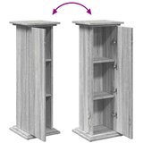 vidaXL Stalak za izložbu s pohranom boja hrasta 31x30x90 cm drveni | shoptok.hr