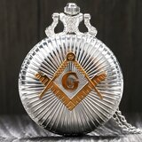  Žepna ura Freemasonry - Srebrna / Zlata KP5818 | Shoptok.si
