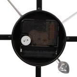  Zidni sat crni Ø 50 cm željezni | shoptok.hr