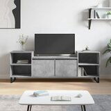 vidaXL TV omarica betonsko siva 160x35x55 cm inženirski les Cene