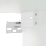  Visoka komoda bijela 69 5 x 32 5 x 180 cm od konstruiranog drva | shoptok.hr