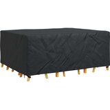  Pokrov za namještaj Jednobojno Crna 220 x 190 x 85 cm 600D | shoptok.hr