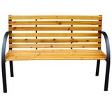  Vrtna drvena klupa Letvica - 125 cm | Shoptok.si