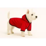 Odijelo za pse Paps & Whiskers Softshell crvena kabanica, crvena