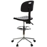 MID.YOU Pisarniški Stolček Top Work 23, Črna | Shoptok.si