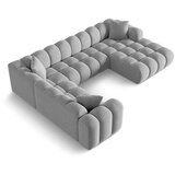 Cosmopolitan Design Svijetlo siva kutna garnitura od šenila (s lijevim kutom/u obliku slova "U") Treno – | shoptok.hr