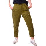 Converse ženske pantalone cargo woven pant dark moss 10019438-A02-366 cene