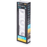 Aigostar set 3x led ugradna svetla LED/5W/230V 3000K, prečnik 8,5 cm, bela | Eponuda.com