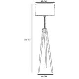 Opviq podna lampa kanarya 534LUN4480