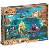 Clementoni Disney: Mala sirena puzzle karta 1000kom - | shoptok.hr