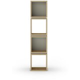 Marckeric Zelena/u prirodnoj boji biblioteka u dekoru hrasta 32x133 cm Lofty – | shoptok.hr