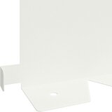  Ograda oko Travnjaka 10 pcs 102 x 15 x 4 cm Čelik Bijela | Eponuda.ba