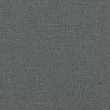  Trosjed s tabureom tamnosivi 180 cm od tkanine | shoptok.hr