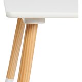 My Baby Lou OTROŠKI STOL Kasimir 28/28/49 cm naravne barve, bela | Shoptok.si