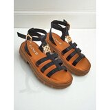 Resti Women's Roman Sandals Golden Livia | Shoptok.si
