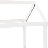 Krov za dječji krevet bijeli 118x70x176,5 cm masivna borovina | shoptok.hr