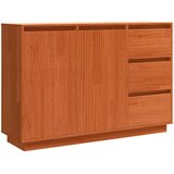  Kreveta Smeđi hrast 111 x 34 x 75 cm Čvrsto borovo drvo | shoptok.hr