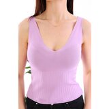 Dewberry Z2009 WOMEN'S CROCHET BLOUSE-LILAC | ePonuda.com