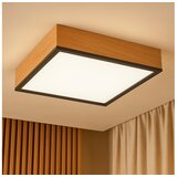  plafonsko svetlo oak square 4xE27/15W/230V 39x39 cm hrast/crna | Eponuda.com