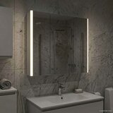  Kopalniška ogledalna omara z LED lučmi Bela 73.5 x 15.5 x 70 cm, (5000233278) | Shoptok.si