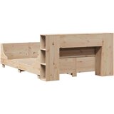 vidaXL Okvir kreveta bez madraca 135 x 190 cm od masivne borovine | shoptok.hr