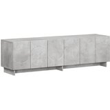  TV stalak 140 x 34,5 x 40 cm Betonska siva Konstruirano drvo | shoptok.hr