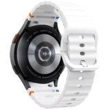 Silikonska narukvica za pametni sat Samsung Galaxy watch 7 bela | ePonuda.com