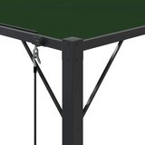 Gazebo s krovom s roletnom Zelena 3 x 3 x 2,14 m | shoptok.hr