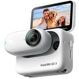 Insta360 GO 3 (64GB) akcijska kamera 2.7k, Bluetooth, stabilizacija slike, mini kamera, zaštiten od prskanja vodom, zaslon osjetljiv na dodir, vodootporan, usporeni tijek, ubrzano snimanje | Eponuda.ba