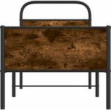  Okvir kreveta bez madraca boja hrasta sonome 80 x 200 cm drveni | shoptok.hr