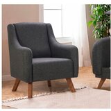 Atelier Del Sofa hera - Anthracite Anthracite Wing Chair