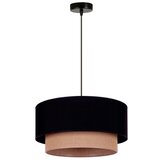  Duolla - Luster na sajli BOHO 1xE27/15W/230V prečnik 45 cm crna/braon | Eponuda.com