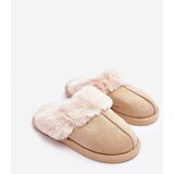 Boto Women's Slippers with Faux Fur Light Beige Pinky | shoptok.hr