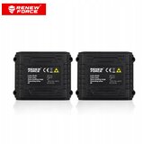  Komplet LCD aku. 16 linijski zeleni gradbeni laserski nivelir 2x 3000mAh LK-801 | Shoptok.si
