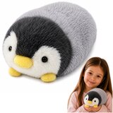  Plush Penguin Soft Plush Toy White and Gray 16 cm | shoptok.hr