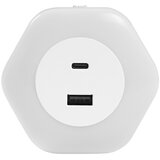 Osram LED noćno svetlo za utičnicu sa USB LUNETTA LED/15W/230V | Eponuda.com